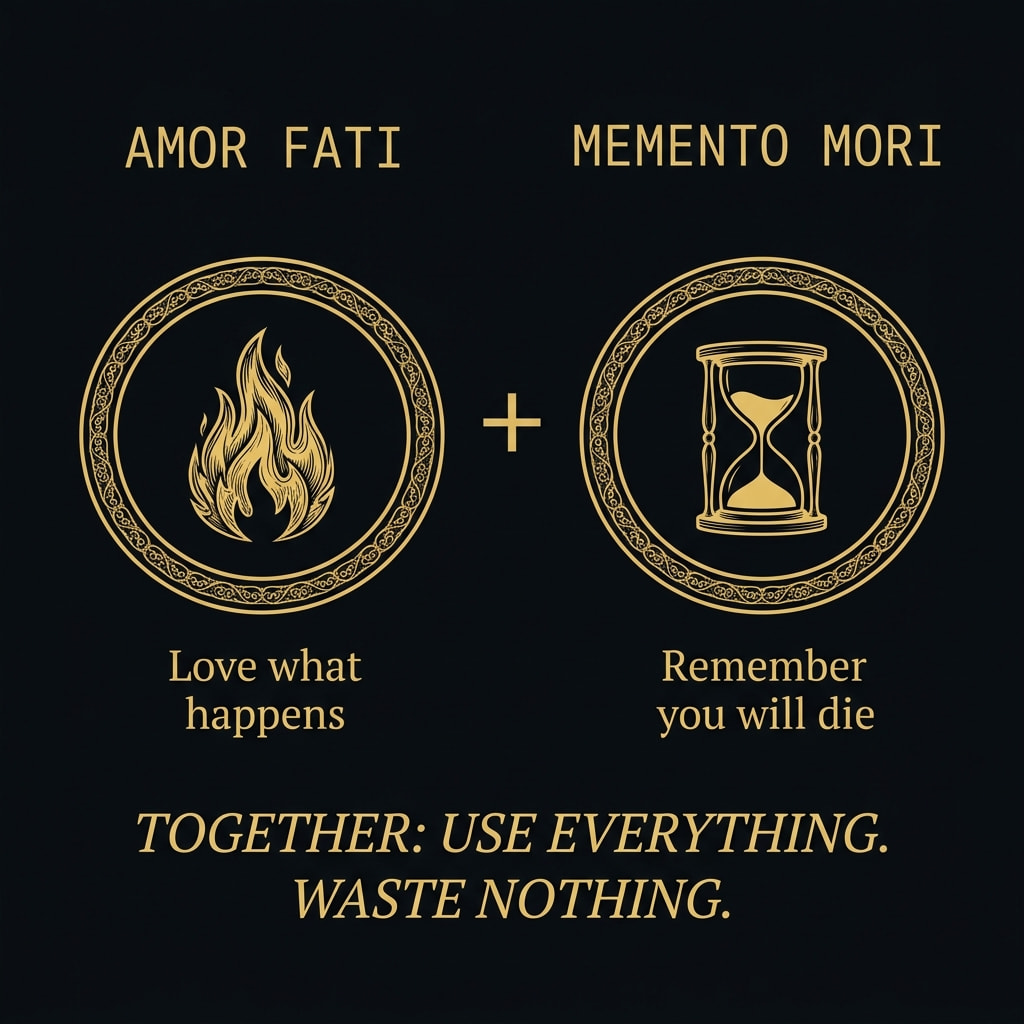 Amor Fati and Memento Mori — twin Stoic practices