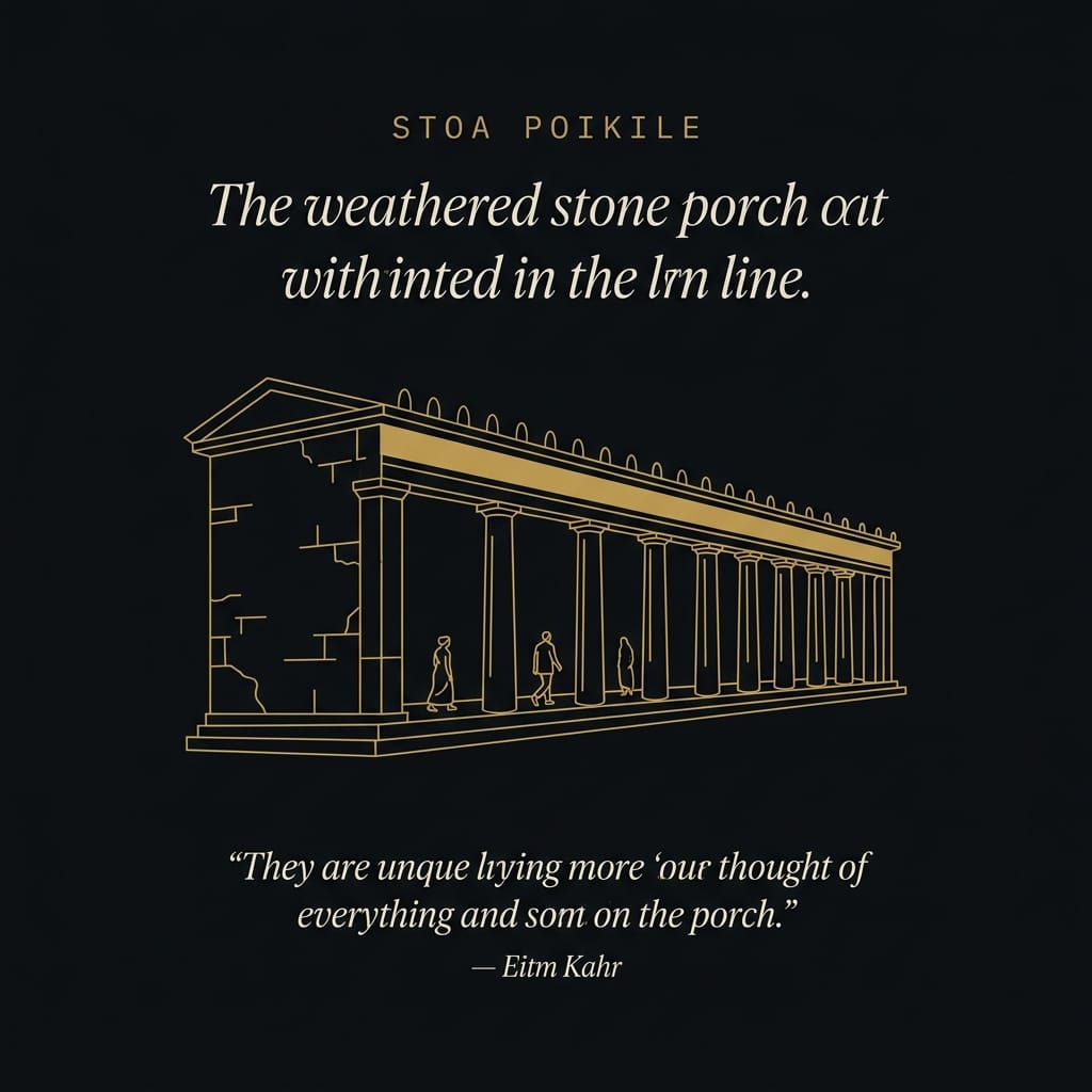 Timeline of Stoicism's founders, from Zeno of Citium to Marcus Aurelius